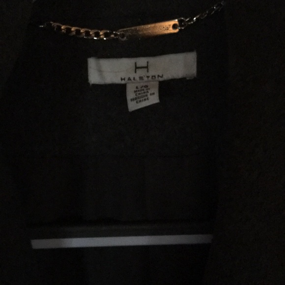 Large 14/16 H by Halson grey lined shawl collar coat - Picture 2 of 3